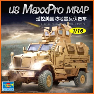 TRUMPETER 00815 1:16 US M-ATV MRAP Digital Proportional Radio Control  model kit - Picture 1 of 5