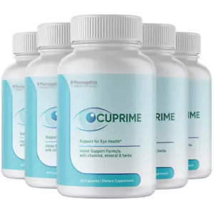 Ocuprime for Eyes Supplement Advanced Vision Support 5 Bottles (300 Capsules) - Picture 1 of 6