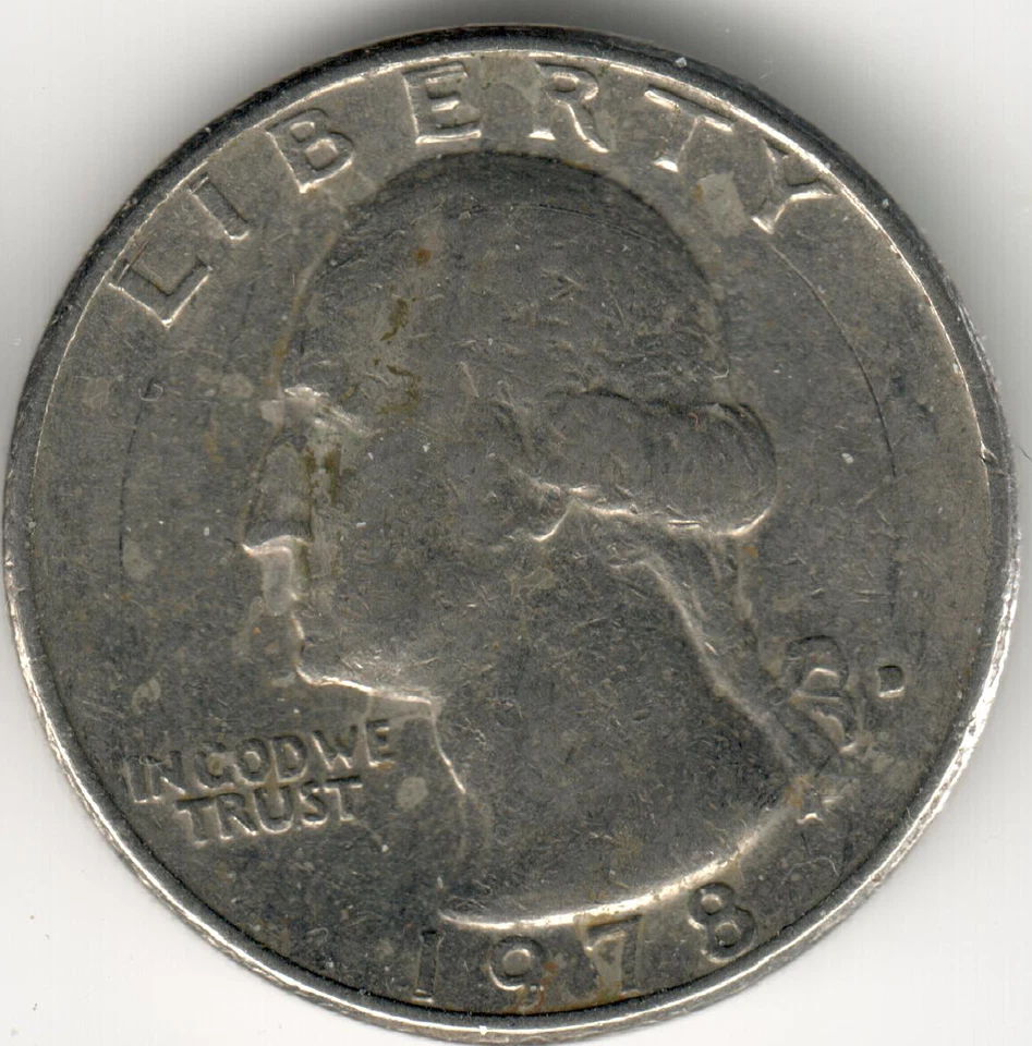 USA - 1978D - Heraldic Eagle Washington ¼ $ - Image 1 of 1