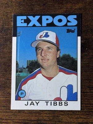1986 Montreal Expos Jay Tibbs Topps Traded #114T - Image 1 of 2