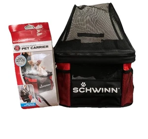 Schwinn Handlebar Pet Carrier Red/Black. Up To 12 Lbs. New! - Picture 1 of 4