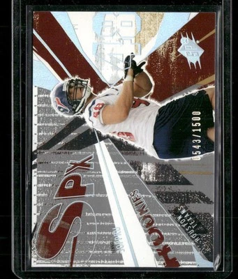 2003 SPx #186 Bennie Joppru #/1500 - RC - 16480 - Image 1 of 2