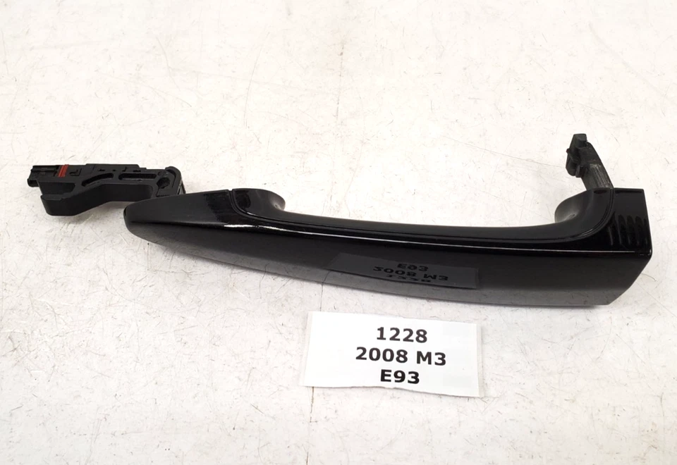 ✅ 07-13 OEM BMW E93 328 335 M3 COMFORT ACCESS Driver Side Door Handle Black A73 - Image 1 of 4