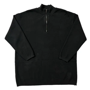 Jones New York Sport Damen Small Schwarz Viertelreißverschluss Pullover Sweatshirt - Bild 1 von 23