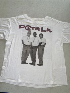 Camicia vintage anni 90 1993 DC Talk Free At Last Tour taglia XL Christian Rap Hip Hop - Foto 1 di 6