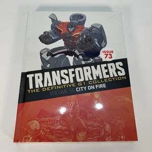 Transformers Definitive G1 Collection Volume 56 Issue 73 City on Fire Hardcover - Picture 1 of 6