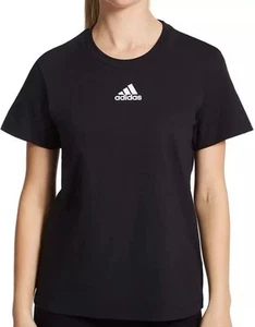 Adidas Women's Fresh BOS Short Sleeve T-Shirt, Size S (Black) - Picture 1 of 4