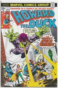 Marvel Howard the Duck March No. 1976 2 cubiertas Frank Brunner en muy buen estado - Imagen 1 de 2
