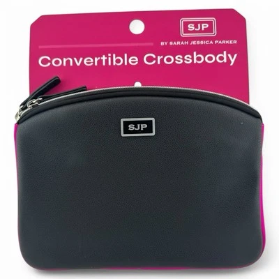 Sarah Jessica Parker RFID Convertable Crossbody Bag Candy/Black Shop Travel - Image 1 of 4