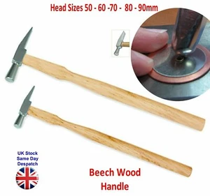 Rivetting Hammers 50 to 90mm Watchmakers Wooden Handle Multiuse Steel Head - Picture 1 of 6