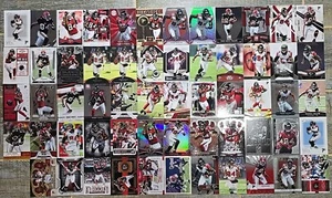 Roddy White 59 Card Lot Football NO DUPLICATES Falcons Chrome Refractor Prizm - Picture 1 of 24