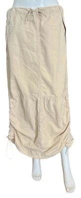 BDG Urban Outfitters $84 заниженной шнурок собранными в Рюш макси юбка размер M новый с Ярлыками - Изображение 1 из 4