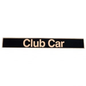 Placa de identificación de carro de golf Club Car DS | 1982 - 2004 | OEM 1014198 1014148-01 - Imagen 1 de 1