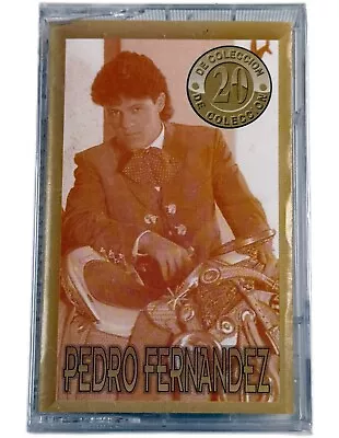 PEDRO FERNANDEZ 20 De Coleccion Cassette Tape Nuevo Sellado 1995 Sony Discos New - Image 1 of 4