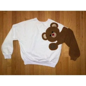 Teddy Bear Sz Small Sweatshirt - Picture 1 of 7