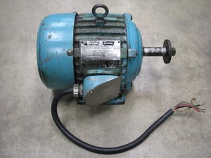 US Motors Electric Motor F-1181-00-170 3hp 3450rpm 3phase - Picture 1 of 22