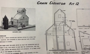 HO Suydam/California Model Co # 12 Grain Elevator - Corrugated Metal Kit HO5300 - Picture 1 of 8