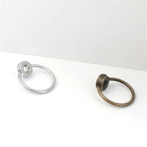 2Pcs Cutting Board Handle with Screws Zinc Alloy 34*31mm For Jewelry Box Bin - Picture 1 of 13