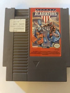 1985 Vintage NES American Gladiators Game Nintendo - Picture 1 of 4
