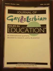 Journal of gay and lesbian issues in education volume 2 number 1 2004 - Picture 1 of 3