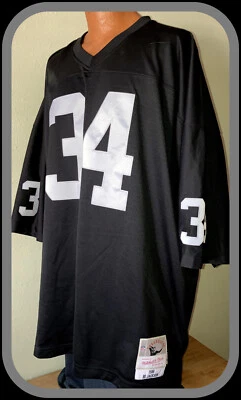 CAMISETA OAKLAND RAIDERS BO JACKSON ADULTO 4XLARGE MITCHELL & NESS 1988 LEGACY NUEVA CON ETIQUETAS Foto 1 de 4