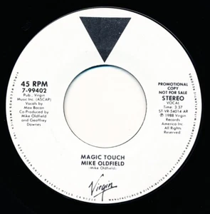 MIKE OLDFIELD - MAGIC TOUCH - VIRGIN 7-99402 - 45 Record VG++ - Imagen 1 de 2