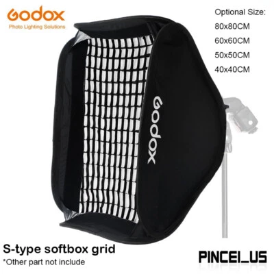 Godox S-Type Softbox Grid Honeycomb Grid Ideal Studio Photography Accessories - Image 1 of 4