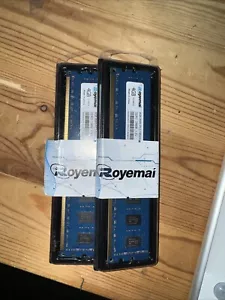 PC3-10600, DDR3 1333, ROYEMAI 4GB DDR3 Kit RAM DDR3 PC3 10600S DDR3 8 2 PCs Set - Picture 1 of 2
