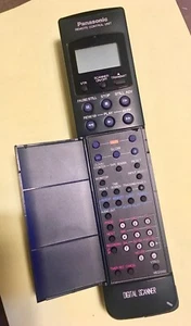 GENUINE PANASONIC VEQ1428 REMOTE CONTROL WITH DIGITAL BAR CODE SCANNER - Picture 1 of 3