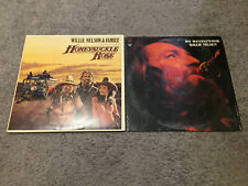 Lot Of 2 Willie Nelson 12'' Vinyl Records Honeysuckle Rose, The Troublemaker