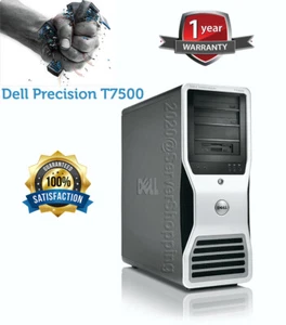 Dell Precision T7500 Xeon X5675 3.06GHz 2TB SATA 64GB RAM Nvidia Quadro 4000 2GB - Picture 1 of 9