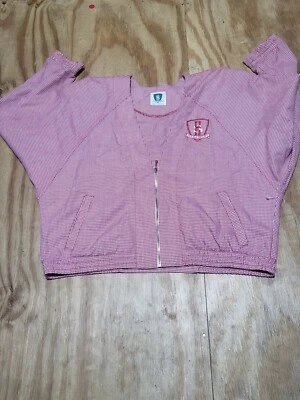 Винтажный Hanasport гольф теннис куртка верхний сделано в США женщин M молнии @n2 - Изображение 1 из 4