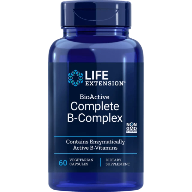 Life Extension Bio Active Complete B-Complex - 60 Vegetarian Capsules