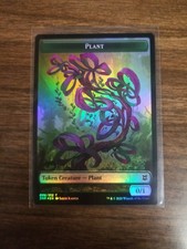 Plant / Angel Warrior Token FOIL NM Zendikar Rising ZNR MTG