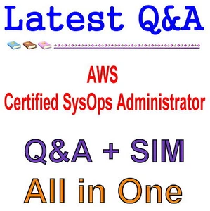 AWS Certified SysOps Administrator - Associate SOA-C01 Exam Q&A + SIM - Zdjęcie 1 z 1