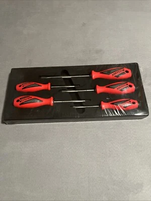 Brand New Matco Tools SSPCR5CA 5 Piece Premium Red Screwdriver Set Sealed - Image 1 of 4