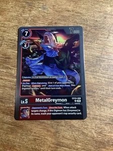 Lámina MetalGreymon - EX10-008 rara - Digimon TCG  - Imagen 1 de 1