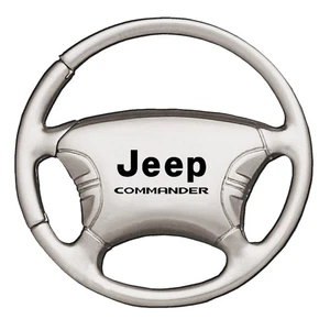 Name Chrome Steering Wheel Keychain for Commander - AUGDP0393-01 - Bild 1 von 2