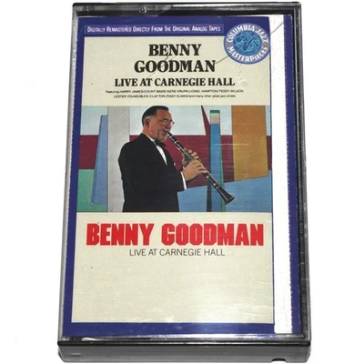 Benny Goodman - Live At Carnegie Hall - Tape 2 (Cassette 1987) PLAY TESTED - Image 1 of 4