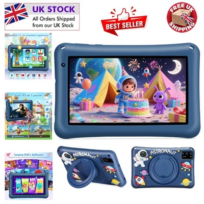 Octa-Core Kids Tablet - 7-Inch Android 13 with Eye-Safe Display & 64GB Storage - Image 1 of 4