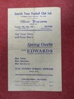 IPSWICH TOWN v WATFORD | 1946/1947 | RESERVES | 24 MAY 1947 | UK FREEPOST
