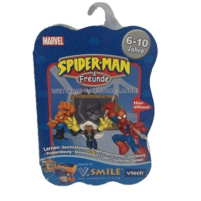 vtech V.SMILE Lernspiel Spiderman Problemlösung Sonnensystem Logik Räumliches .. - Bild 1 von 4