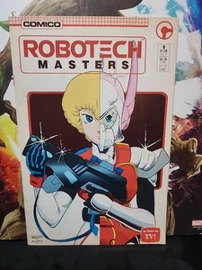 ROBOTECH MASTERS # 9; 1985 COMICO; Macross; Direct Edition; FN. Xmenbox - Picture 1 of 3