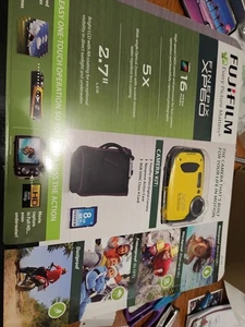 NEW Fujifilm FinePix XP60 16MP Water Proof Shock Proof Digital Camera Yellow  - Picture 1 of 17