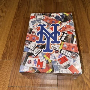 New York Mets Ticket Stub Collage Storage Box - "That's My Ticket" MLB Licensed - Picture 1 of 6