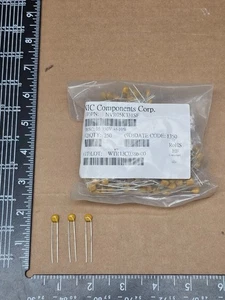 100 Pcs, NVR05K331SF NIC, 330V, ±10%, Through Hole Mount, Varistor - Picture 1 of 3