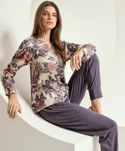 Pigiama donna in caldo cotone Lormar Apparel APP652190 - Foto 1 di 2