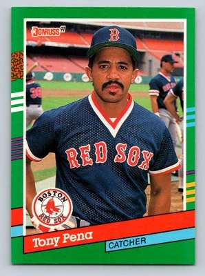 1991 Donruss #456 Tony Pena - Image 1 of 2