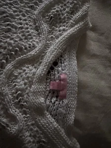 Lily Pulitzer Xs White Sweater/summer Light - Picture 1 of 8