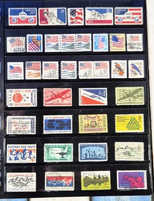 United States Daily Stamp Mix / National USA Flags / Cultural Stamps (A) - Image 1 of 2